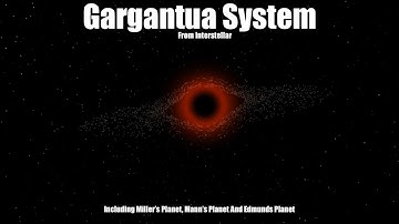 Gargantua System From Interstellar! - Universe Sandbox 2