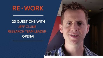20 Questions with Jeff Clune, Research Team Lead, OpenAI