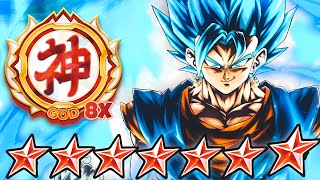 ULTRA VEGITO BLUE CARRIES ME TO MY 8TH TOP 1000 FINISH!!! (again) | Dragon Ball Legends