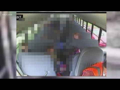 School bus surveillance video shows teen driver failing to stop ...