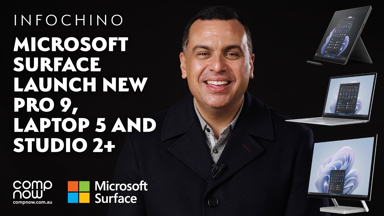 Microsoft Surface Pro 9, Laptop Studio, Laptop 5