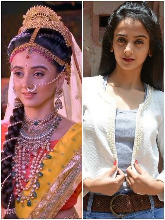 Radha Krishna TV serial actors in real life #radhakrishna #shorts #viral