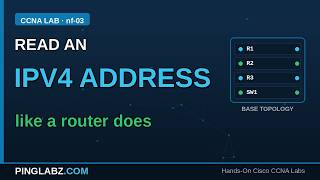 How to Read an IPv4 Address on a Cisco Router (CCNA nf-03) | PingLabz