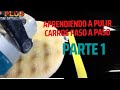 APRENDIENDO A PULIR CARROS PASO A PASO PARTE 1 rubbing compound 36061compuesto pulidor de 3m.