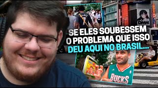 CASIMIRO REAGE: JAPÃO É TÃO DOIDO COMO DIZEM? TEMPERO SABOR... | Cortes do Casimito