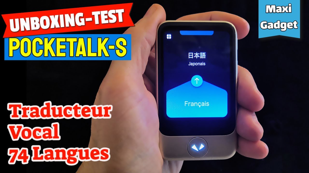 Traducteur Vocal Pocketalk Sourcenext - Android - Très Bon état