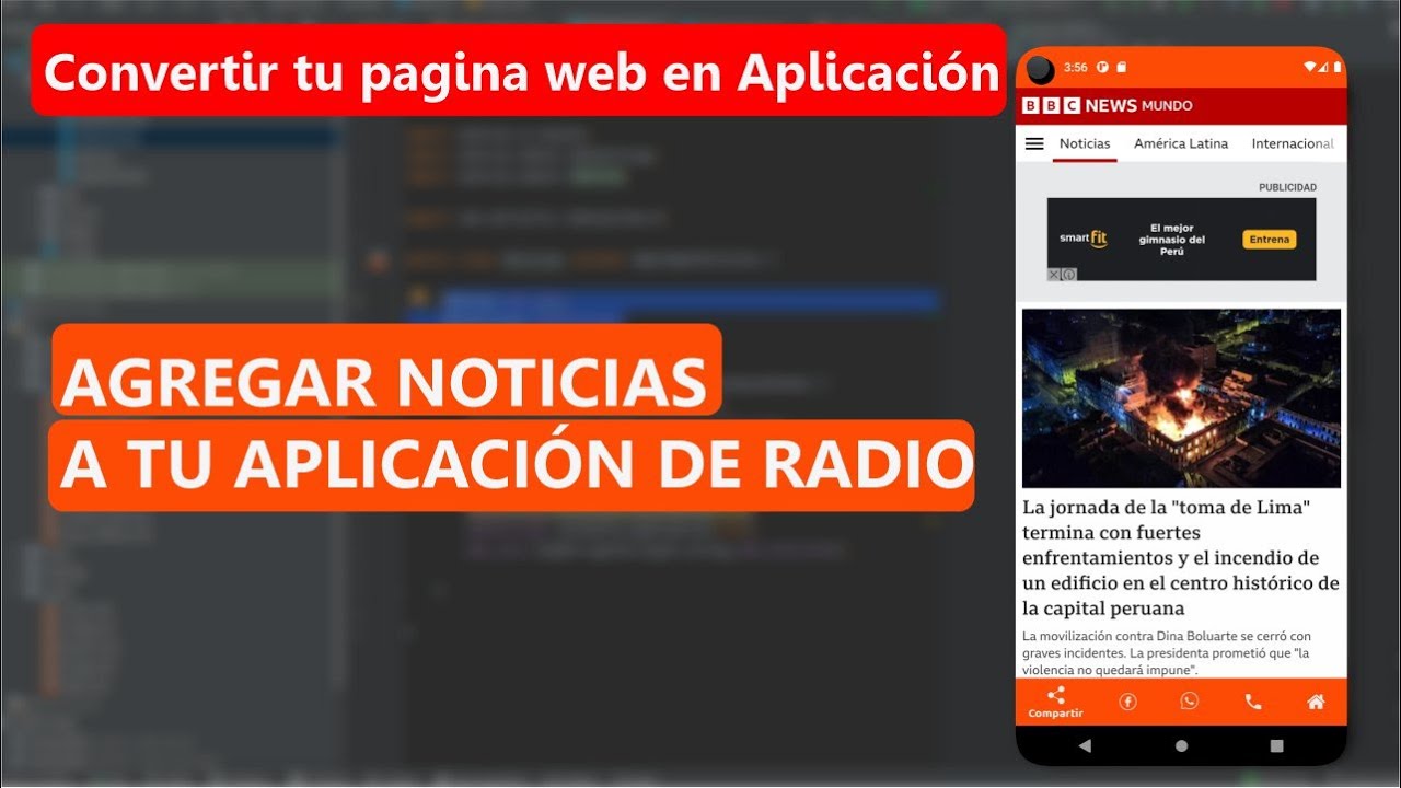 Abrir web desde android studio