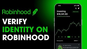 How to Verify Identity on Robinhood !