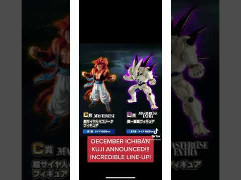 December 21 Dragon Ball Ichiban Kuji Line Up Youtube