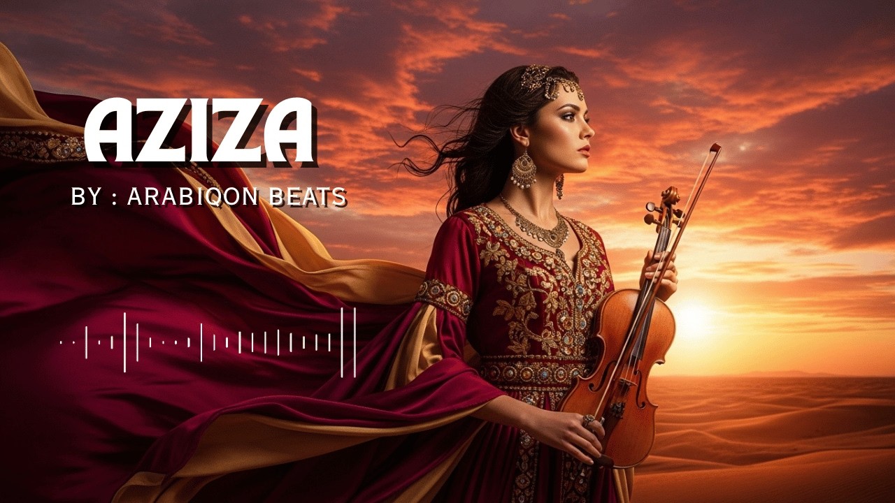 Aziza – Powerful Arabic Violin Instrumental | Cinematic Desert Sunset Music