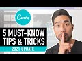 Canva Tutorial - 5 CANVA TIPS AND TRICKS You Wish You Knew Earlier  