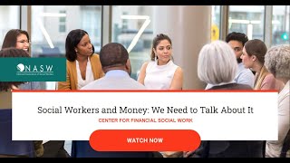 Social Workers and Money: We Need to Talk About It