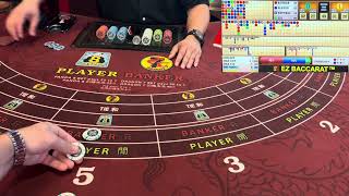 Live Baccarat Session | Real Casino Gameplay