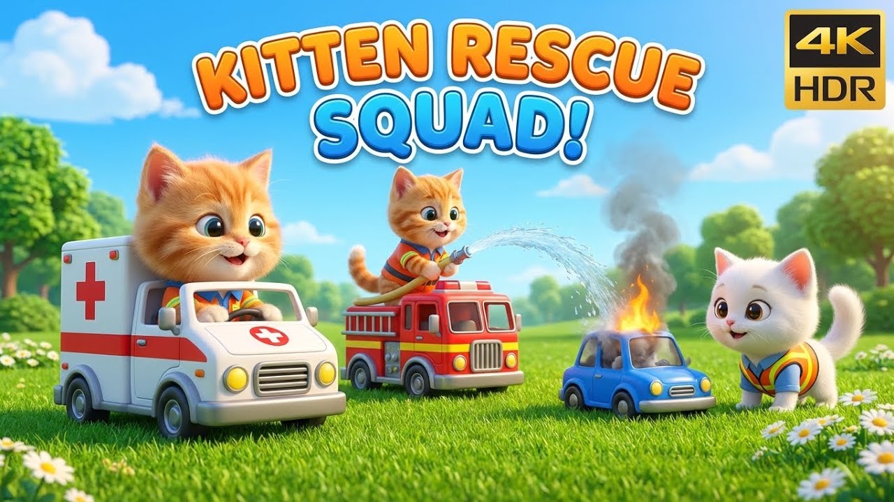 Mama Cat Trims Fur on the Farm and Makes Tiger Hat For Kittens At Home🐾🎩🐯