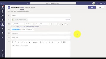 How to Schedule Meetings || How to schedule alternative day classes/meeting with one link.