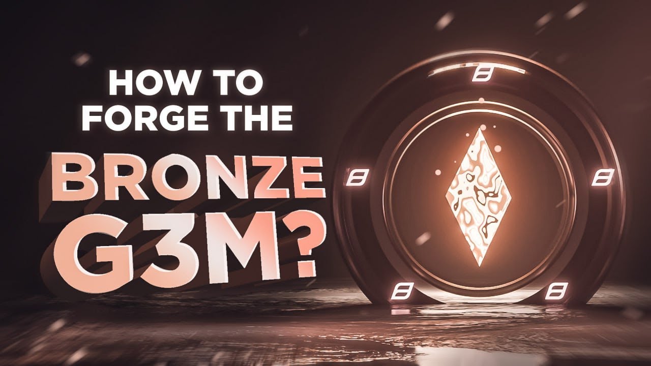 how-to-forge-a-bronze-g3m-salad-g3m-nft-series-tutorial-youtube