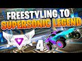 Freestyling to SUPERSONIC LEGEND 4 (The WEIRDEST Episode Ever)