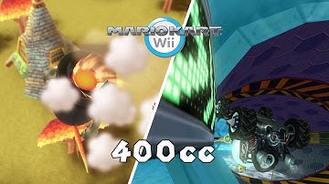 MARIO KART WII 400cc, but every item is a BULLET BILL | Mario Kart Hack