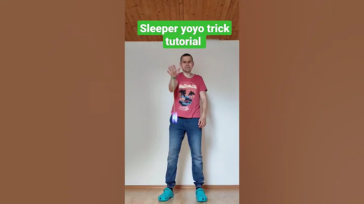 🪀 The Most Important yoyo trick tutorial. Sleeper 💤 #yoyo #yoyotricks