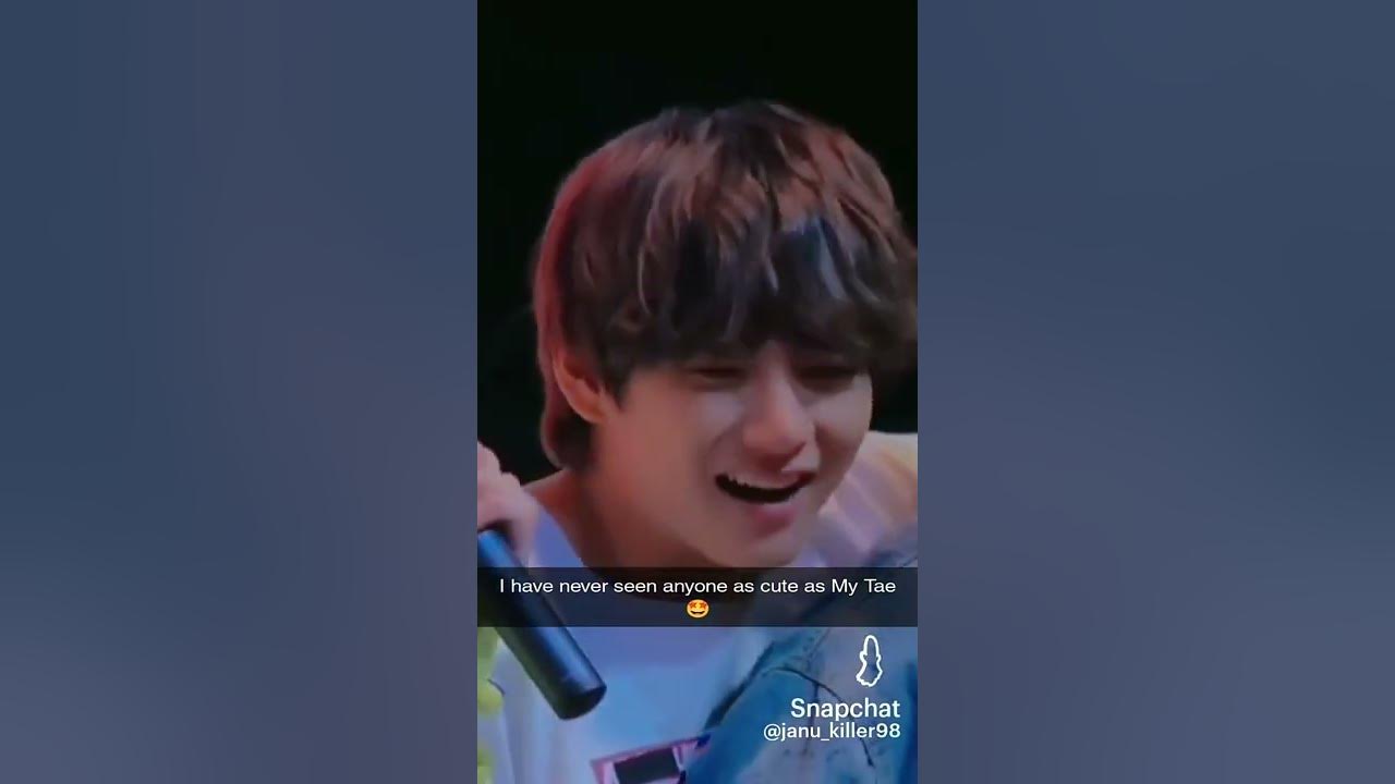 awww taehyung you always touch my heart 🦋♥️ - YouTube