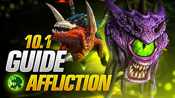 Patch 10.1 Affliction Warlock DPS Guide! Talents, Rotations and More!