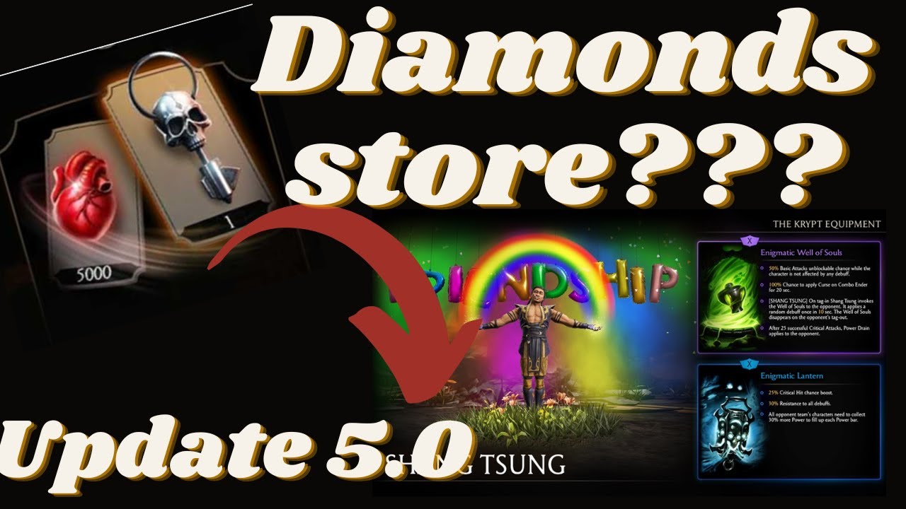 Update 5.0 Patch Notes - THE KRYPT, New Sonya, New Challenges! MK Mobile