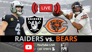 Raiders vs. Bears Live Streaming Scoreboard, Free Play-By-Play, Highlights & Stats | NFL Week 5