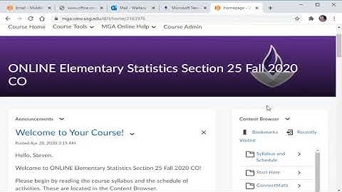 Math 1401 Online Intro to D2L