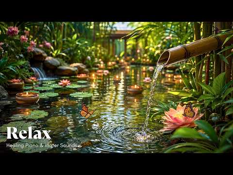 Gentle Water Piano Ambiance for Focus and Relaxation