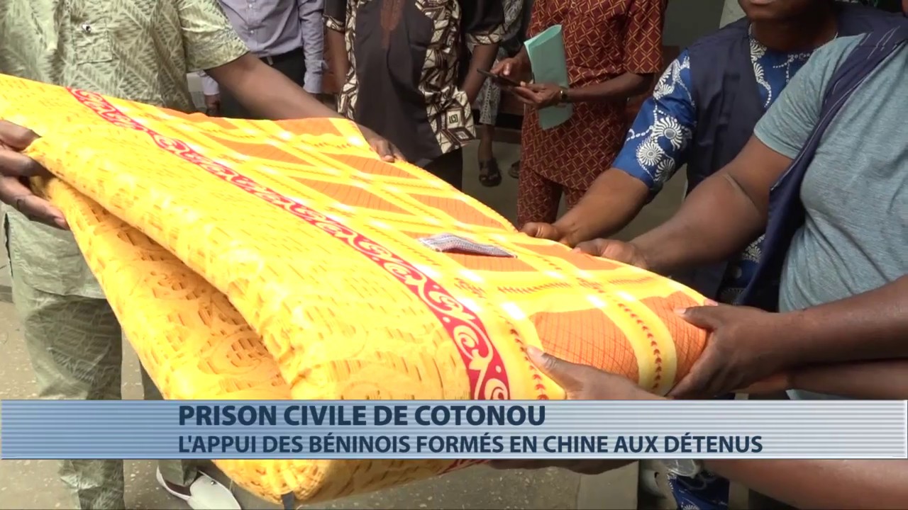 Les Béninois formés en Chine portent assistance aux détenus de la prison de Cotonou