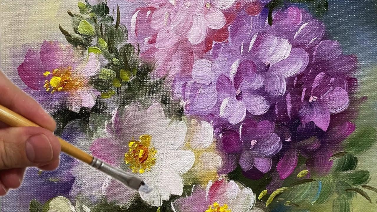 ЭТА КАРТИНА СДЕЛАЕТ ВАС СЧАСТЛИВЫМ / ПОШАГОВАЯ ЖИВОПИСЬ / ЖИВОПИСЬ ДЛЯ НАЧИНАЮЩИХ И ХУДОЖНИКОВ