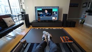 You guys have been asking for this one forever! This is my Ultimate 4K TV setup and Tech Living Room Tour! This setup works 