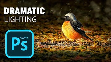 How to Create a DRAMATIC Lighting Effect in PS Touch | PS CC 2019