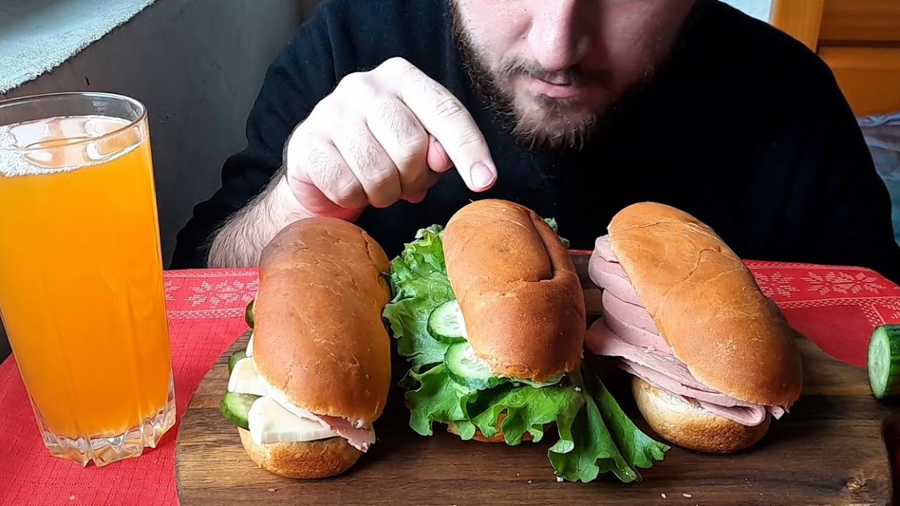 ASMR Домашни Сандвичи 🥪Без Говорене | Звуци от Ядене