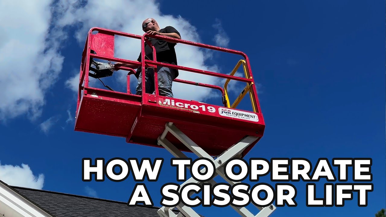 How to Operate a Scissor Lift YouTube