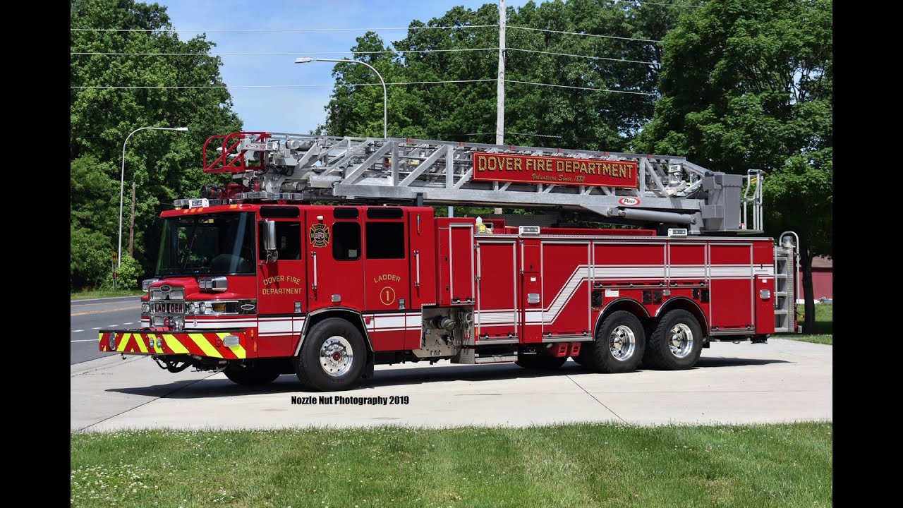 Dover Fire Department- Ladder 1- Response Video