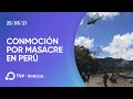 Masacre en Perú a días de las elecciones
