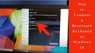 How to Connect a Bluetooth Keyboard to Windows 10 2020 screenshot 4