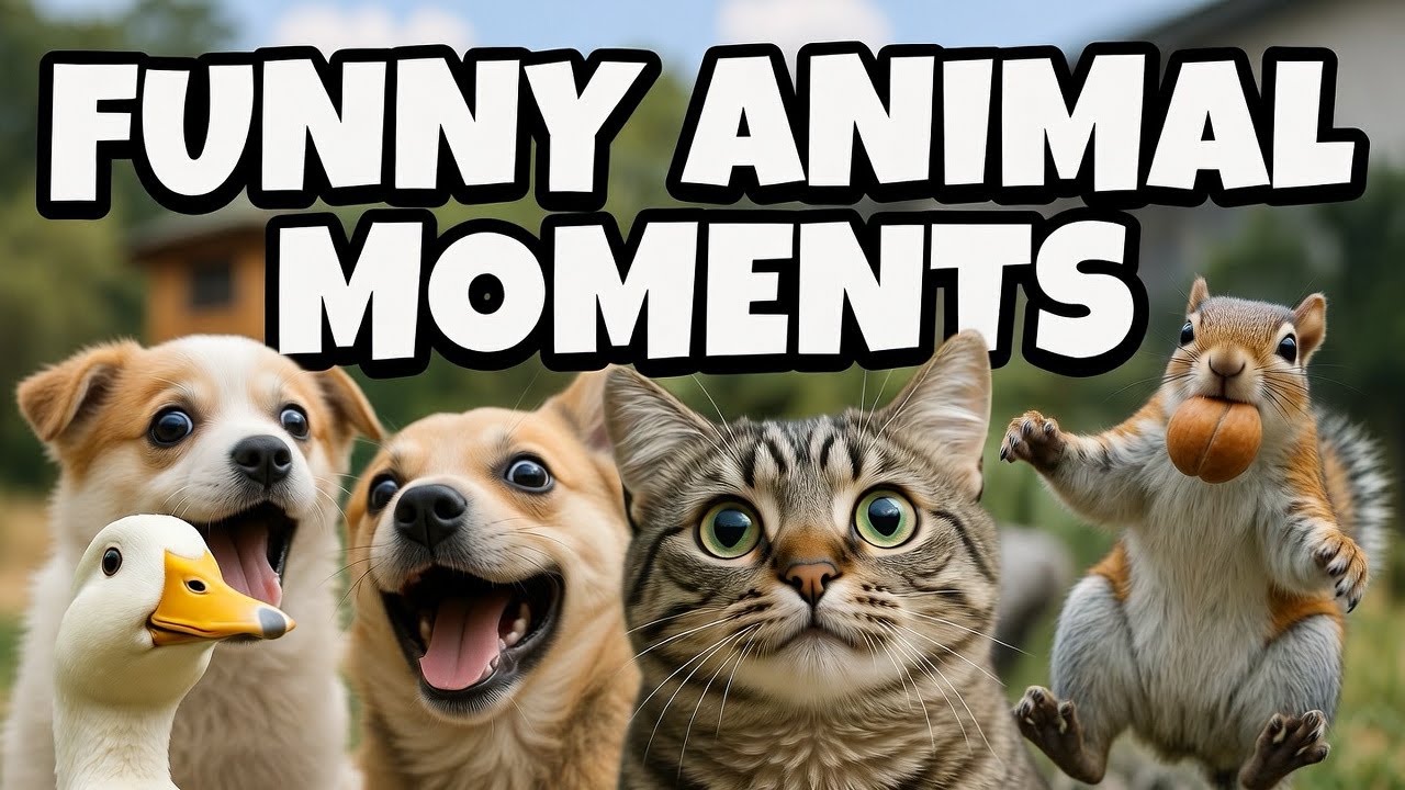 Почему животные так делают?! Забавная подборка реакций.