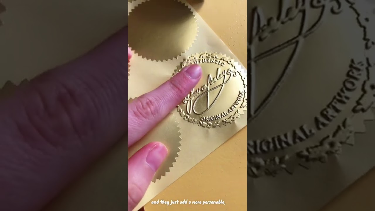 Сертификаты подлинности произведений искусства своими руками ✨✂️