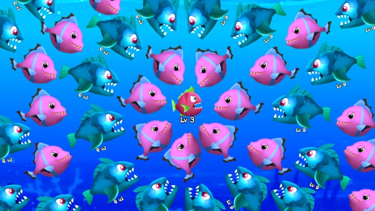 Fishdom New Update Ads Mini Games / Fish Evolution Games - Fish monster Part 170 Gameplay