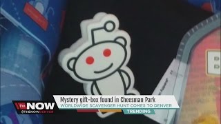 Gift found in Denver's Cheesman Park was part of Reddit's nationwide Secret Santa Scavenger Hunt