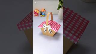 basket craft / basket #diy #craft #shorts