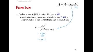 L7 Spectroscopic methods UV VIS part 3