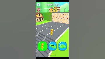Shape-shifting All Levels Gameplay Walkthrough Funny Race New Hyper Causal Android iOS Games #Shorts