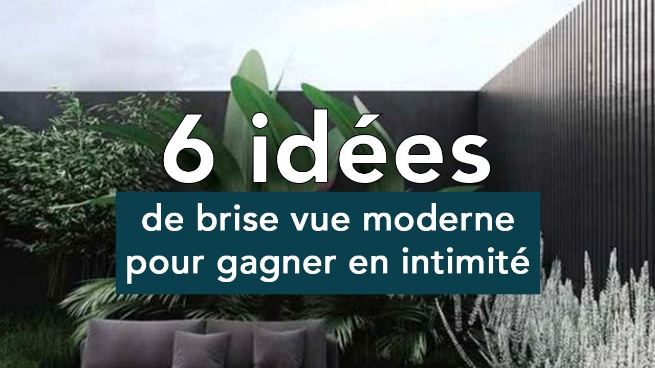 6 idées de brise vue moderne pour gagner en intimité