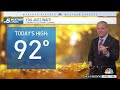 NBC 5 Forecast: Unseasonably warm, then turning much cooler | NBCDFW