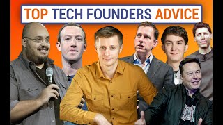 6 Tips on How to Succeed with a Tech Startup from Musk, Zuckerberg, Thiel, Altman, Seibel & Rusenko