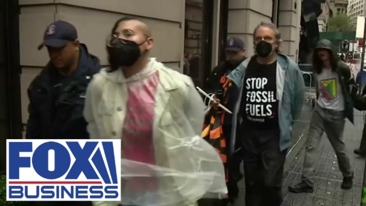Climate protesters arrested in NYC