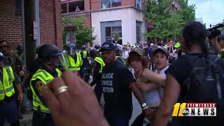 Rowdy arrest at Charlottesville rally
